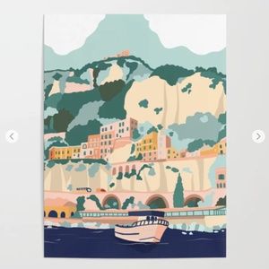 Amalfi, Italy Poster 18x24 Society6